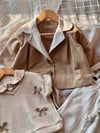 Kız çocuk trençkotlu özel seri 4lü set