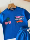 Kız çocuk yazlık şortlu CHERRY WHEELS