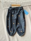 Laciel ayıcık nakışlı denim pantolon 
