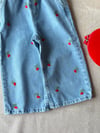 Laciel kirazlı denim pantolon 