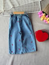Laciel kirazlı denim pantolon 