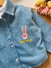 Laciel kız çocuk denim gömlek
