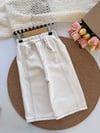 Laciel kontrast dikişli unisex jean
