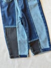 Laciel parçalı denim pantolon 