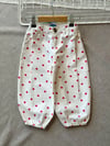 Laciel puantiyeli denim pantolon 