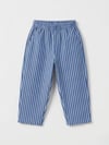 Laciel unisex çizgili balon pantolon 