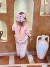 Özel Tasarım Çiçekli Gömlekli 2'li Set - Pembe(KARGOSU 15EYLÜL)