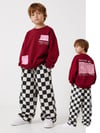 Unisex dama gabardin pantolonlu takım