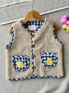Unisex limonlu yelek