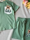 Unisex yazlık şortlu takım süzene teddy 