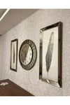3’lü Çizgi Saat ve 40*90 cm Tablo Seti