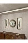 3’lü Çizgi Saat ve 40*90 cm Tablo Seti