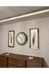 3’lü Çizgi Saat ve 40*90 cm Tablo Seti