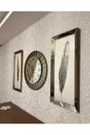 3’lü Çizgi Saat ve 40*90 cm Tablo Seti
