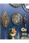65 CM BRONZ PİYANO SAAT VE 35x75 CM RİTMİK AYNALAR