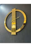 70*80 cm Gold Aynalı Yüzük Saat