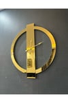 70*80 cm Gold Aynalı Yüzük Saat