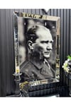 ATATÜRK AYNALI CAM TABLO