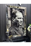 ATATÜRK AYNALI CAM TABLO