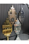 GOLD 35*75 CM İKİLİ RİTMİK MODEL AYNA
