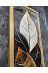 Gold Çerçeveli Simli Tablo
