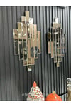 RİTMİK MODEL BRONZ AYNA 2'Lİ SET (35x75cm x 2 adet)
