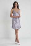Saten Dantelli Gecelik - 624