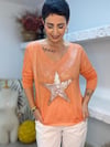 YILDIZ DESEN PULLU BLUZ
