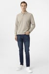 Hipatu Süvari Polo Yaka Waffle Sweat