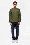 Hipatu Süvari Regular Düz Bisiklet Yaka Sweatshirt