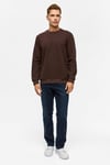 Hipatu Süvari Regular Düz Bisiklet Yaka Sweatshirt