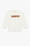 Koton Bebek Uzun Kollu Bisiklet Yaka Şardonlu Pamuklu Sweatshirt