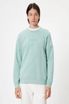 Koton Bisiklet Yaka Sweatshirt Slogan Baskılı Uzun Kollu Pamuklu