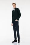 Koton Cepli Straight Fit Düz Paça Jean Pantolon - Straight Fit Mark Jeans