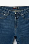 Koton Cepli Straight Fit Düz Paça Jean Pantolon - Mark Straight Jeans