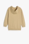 Koton Çocuk Oversize Kapşonlu Fermuarlı Sweatshirt Cepli Uzun Kollu Pamuklu Şardonlu