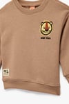 Koton Erkek Bebek Bisiklet Yaka Uzun Kollu Şardonlu Aslan Baskılı Sweatshirt