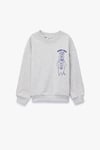 Koton Erkek Bebek Canavar Baskılı Uzun Kollu Bisiklet Yaka Sweatshirt