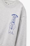 Koton Erkek Bebek Canavar Baskılı Uzun Kollu Bisiklet Yaka Sweatshirt