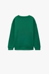 Koton Erkek Bebek Geyik Nakışlı Uzun Kollu Bisiklet Yaka Şardonlu Yılbaşı Sweatshirt