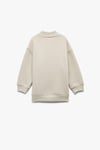 Koton Erkek Bebek Nakışlı Uzun Kollu Şardonlu Dik Yaka Sweatshirt