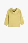 Koton Erkek Bebek Pamuklu Kanguru Cepli Fermuarlı Basic Kapşonlu Sweatshirt