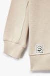 Koton Erkek Bebek Pamuklu Şardonlu Uzun Kollu Bisiklet Yaka Sweatshirt