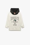 Koton Erkek Bebek Pamuklu Şardonlu Uzun Kollu Baskılı Kapşonlu Sweatshirt