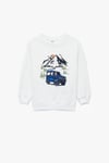 Koton Erkek Bebek Pamuklu Uzun Kollu Bisiklet Yaka Baskılı Sweatshirt