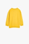 Koton Erkek Bebek Sweatshirt Aslan Baskılı Uzun Kollu Bisiklet Yaka Düğme Detaylı Pamuklu