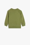 Koton Erkek Bebek Sweatshirt Aslan Baskılı Uzun Kollu Bisiklet Yaka Pamuklu