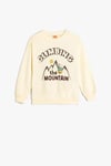 Koton Erkek Bebek Sweatshirt Baskı Detaylı Uzun Kollu Bisiklet Yaka Pamuklu