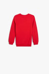 Koton Erkek Bebek Sweatshirt Hayvan Baskılı Bisiklet Yaka Pamuklu