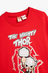 Koton Erkek Bebek Thor Sweatshirt Lisanslı Uzun Kollu Bisiklet Yaka Pamuklu Şardonlu